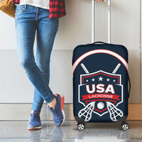 USA 2025 Lacrosse Luggage Cover USA Growing the Game Blue Version