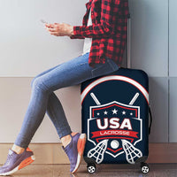 USA 2025 Lacrosse Luggage Cover USA Growing the Game Blue Version