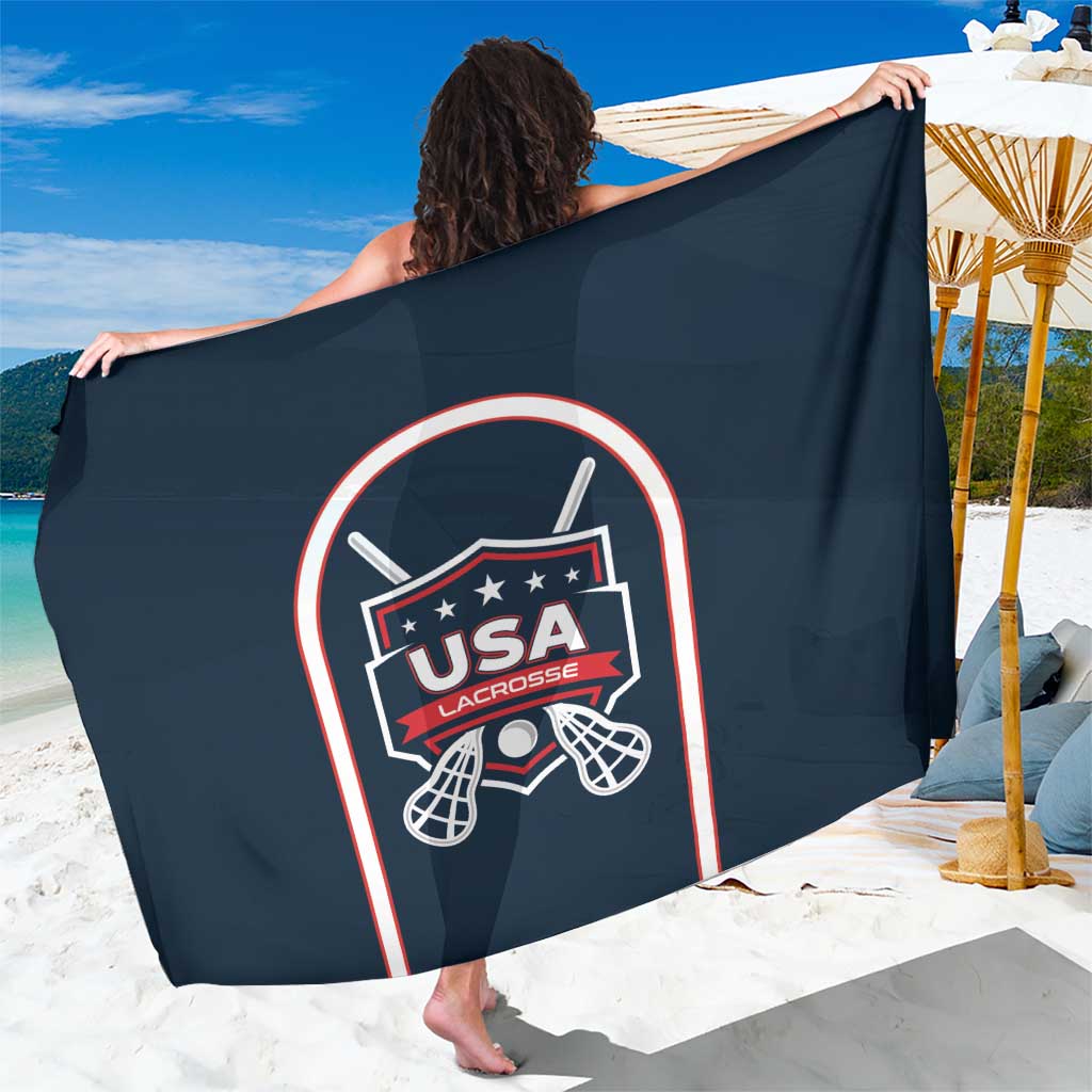 USA 2025 Lacrosse Sarong USA Growing the Game Blue Version