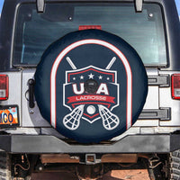 USA 2025 Lacrosse Spare Tire Cover USA Growing the Game Blue Version