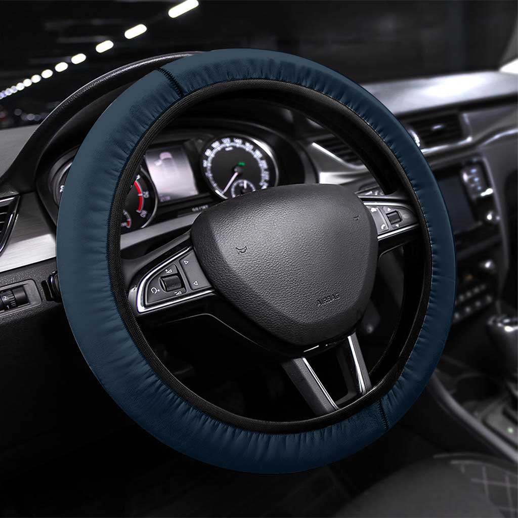 USA 2025 Lacrosse Steering Wheel Cover USA Growing the Game Blue Version