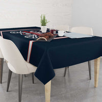USA 2025 Lacrosse Tablecloth USA Growing the Game Blue Version