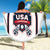 USA 2025 Lacrosse Beach Blanket USA Growing the Game White Version