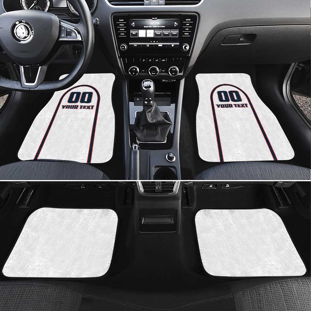 USA 2025 Lacrosse Car Mats USA Growing the Game White Version