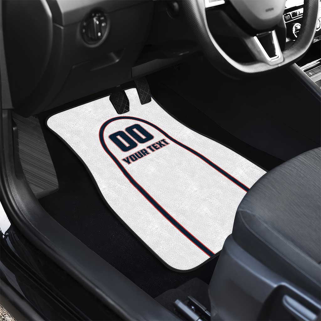 USA 2025 Lacrosse Car Mats USA Growing the Game White Version