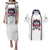 Custom USA 2025 Lacrosse Couples Matching Puletasi and Hawaiian Shirt USA Growing the Game White Version