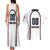 Custom USA 2025 Lacrosse Couples Matching Tank Maxi Dress and Hawaiian Shirt USA Growing the Game White Version