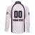 Custom USA 2025 Lacrosse Family Matching Off Shoulder Maxi Dress and Hawaiian Shirt USA Growing the Game White Version