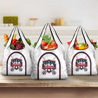USA 2025 Lacrosse Grocery Bag USA Growing the Game White Version