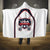 USA 2025 Lacrosse Hooded Blanket USA Growing the Game White Version