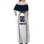 Custom USA 2025 Lacrosse Off Shoulder Maxi Dress USA Growing the Game White Version