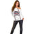 Custom USA 2025 Lacrosse Off Shoulder Sweater USA Growing the Game White Version