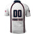 Custom USA 2025 Lacrosse Polo Shirt USA Growing the Game White Version