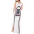 Custom USA 2025 Lacrosse Tank Maxi Dress USA Growing the Game White Version