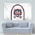 USA 2025 Lacrosse Tapestry USA Growing the Game White Version