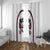 USA 2025 Lacrosse Window Curtain USA Growing the Game White Version