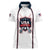 Custom USA 2025 Lacrosse Women Polo Shirt USA Growing the Game White Version