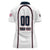 Custom USA 2025 Lacrosse Women Polo Shirt USA Growing the Game White Version