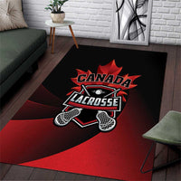 Canada Lacrosse 2025 Area Rug Our Country and Our Game