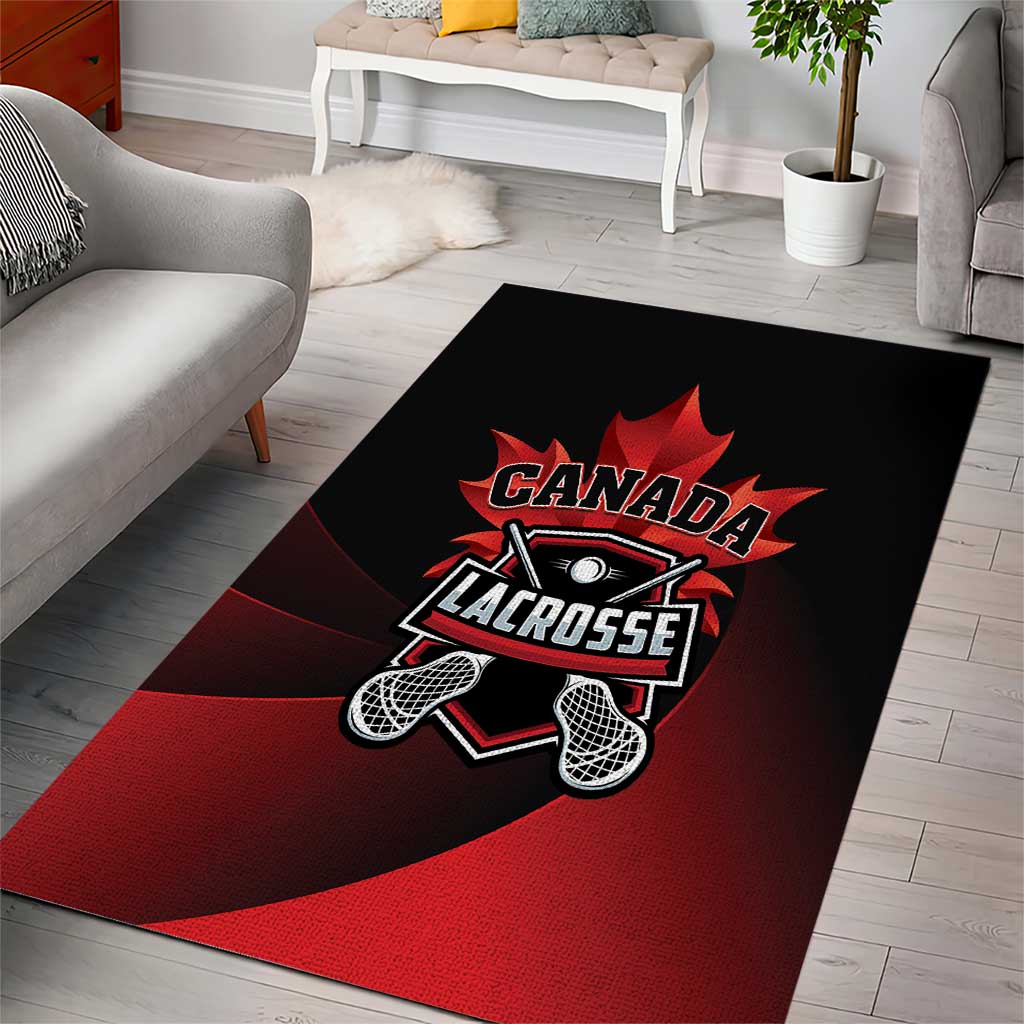 Canada Lacrosse 2025 Area Rug Our Country and Our Game