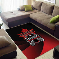 Canada Lacrosse 2025 Area Rug Our Country and Our Game