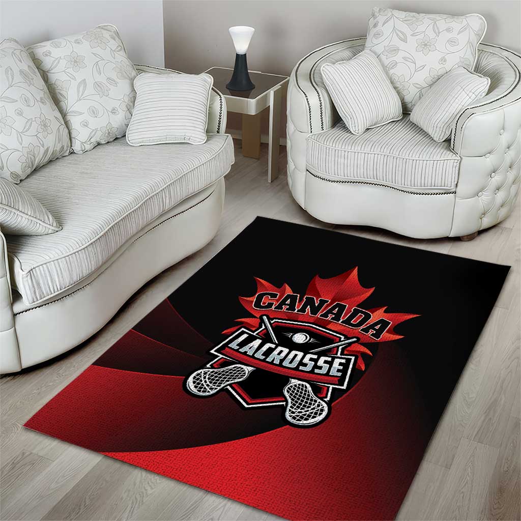 Canada Lacrosse 2025 Area Rug Our Country and Our Game