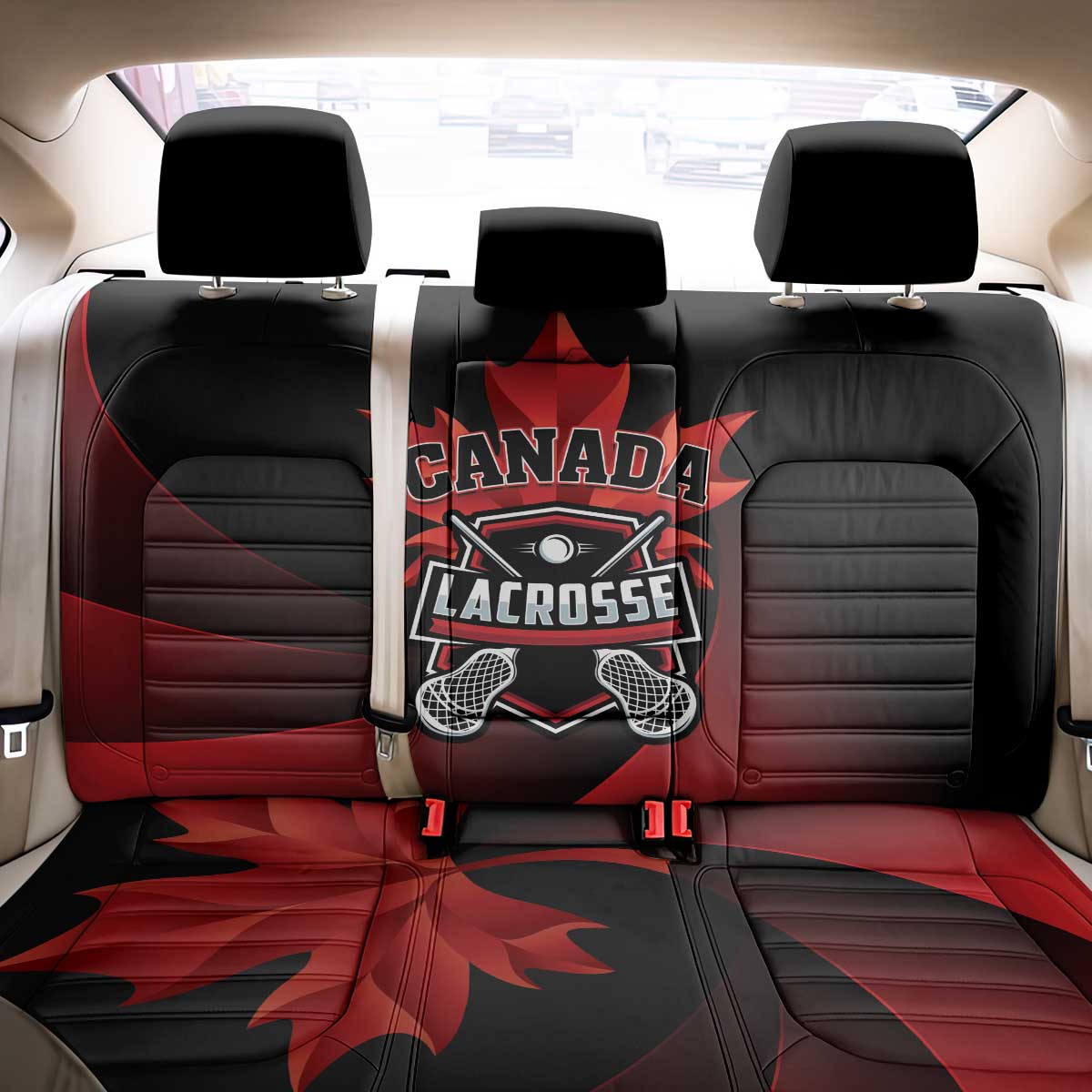 Canada Lacrosse 2025 Back Car Seat Cover Our Country and Our Game
