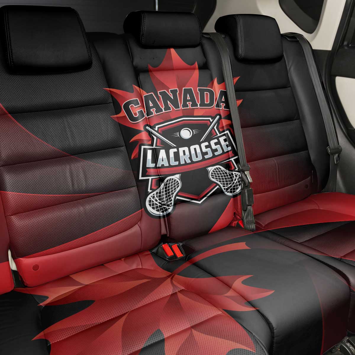 Canada Lacrosse 2025 Back Car Seat Cover Our Country and Our Game