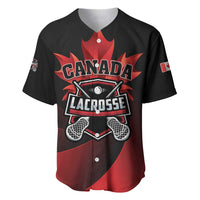 Custom Canada Lacrosse 2025 Baseball Jersey Our Country and Our Game