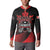 Custom Canada Lacrosse 2025 Button Sweatshirt Our Country and Our Game