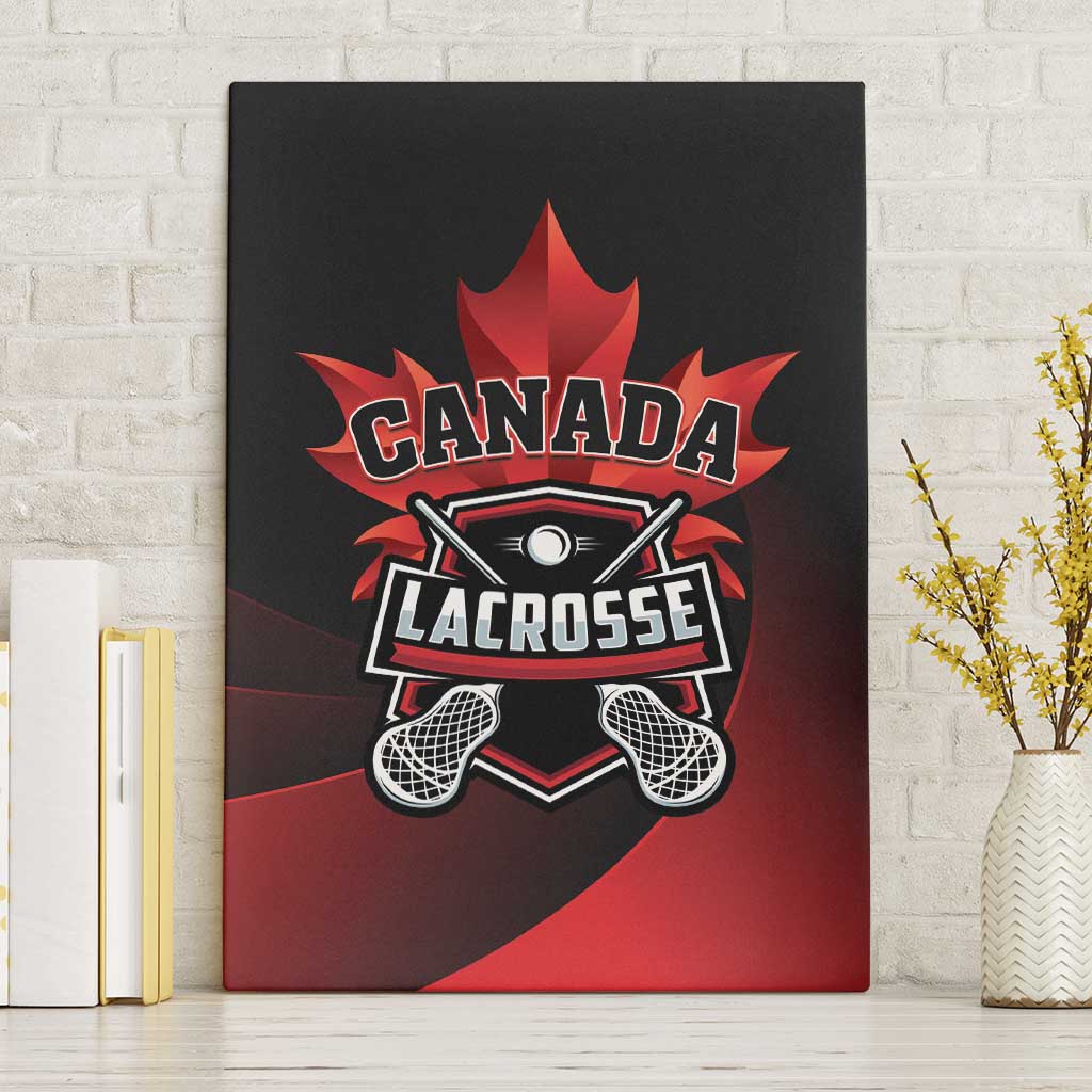 Canada Lacrosse 2025 Canvas Wall Art Our Country and Our Game