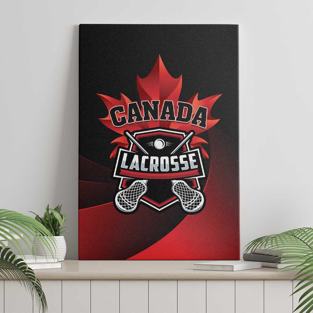 Canada Lacrosse 2025 Canvas Wall Art Our Country and Our Game