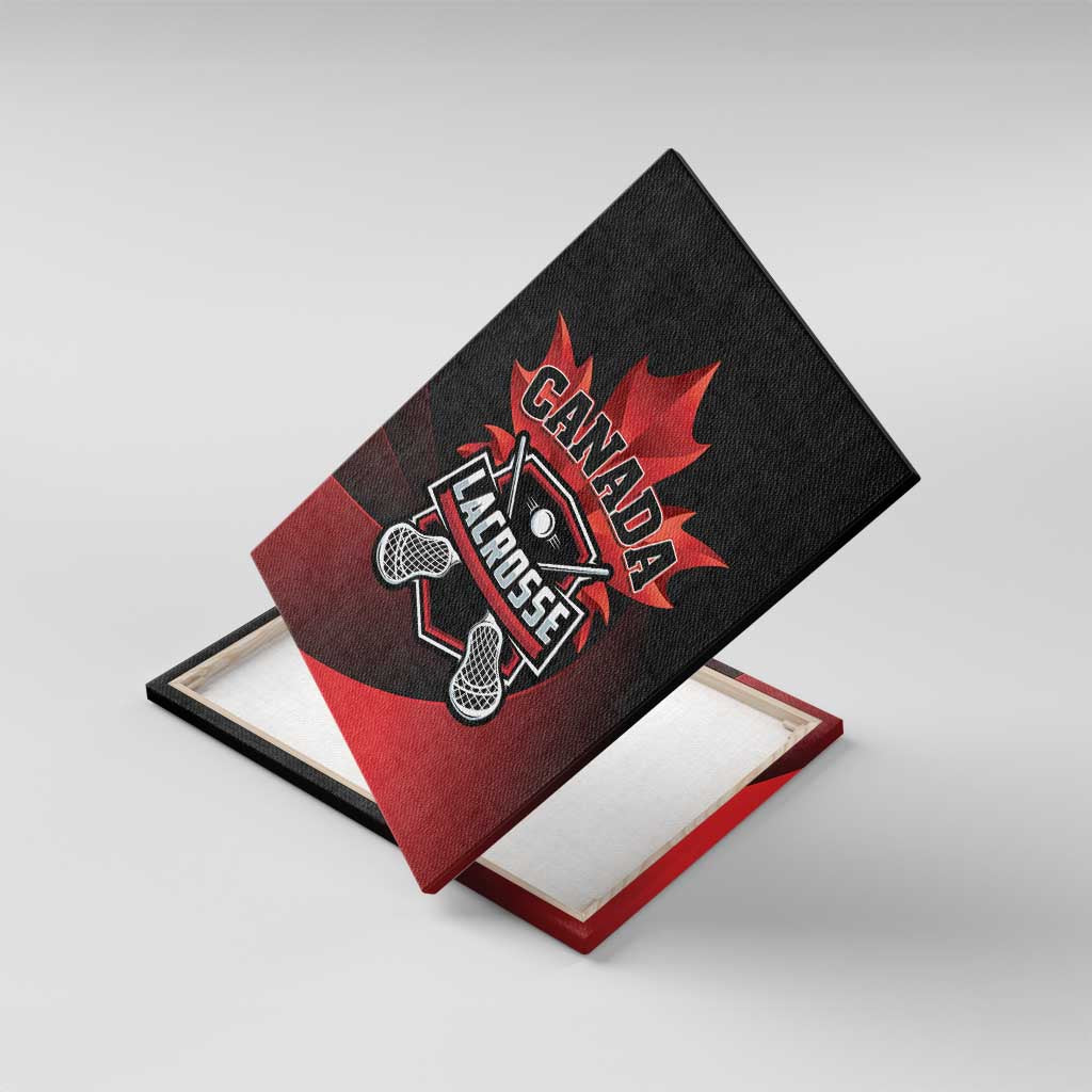 Canada Lacrosse 2025 Canvas Wall Art Our Country and Our Game