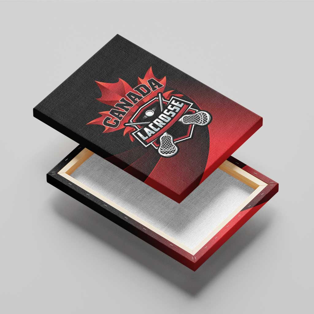 Canada Lacrosse 2025 Canvas Wall Art Our Country and Our Game