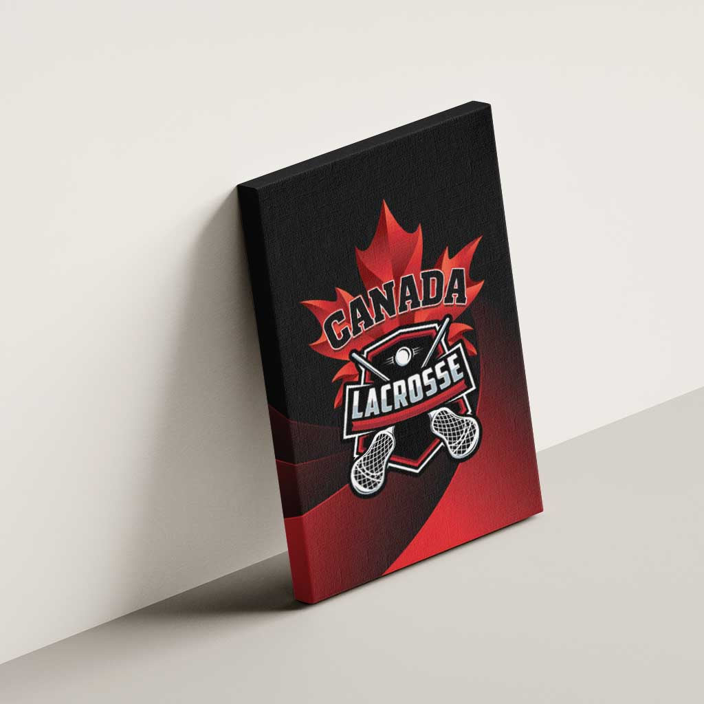 Canada Lacrosse 2025 Canvas Wall Art Our Country and Our Game