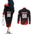 Custom Canada Lacrosse 2025 Couples Matching Off The Shoulder Long Sleeve Dress and Long Sleeve Button Shirt Our Country and Our Game