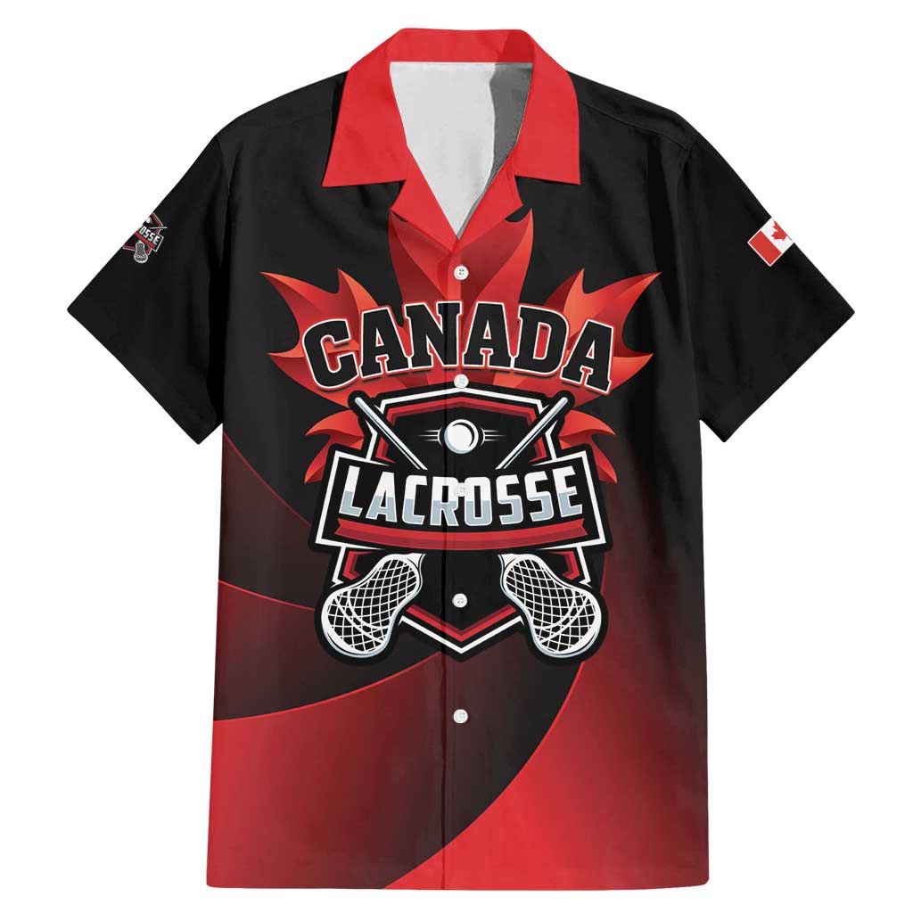 Custom Canada Lacrosse 2025 Family Matching Mermaid Dress and Hawaiian Shirt Our Country and Our Game