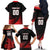 Custom Canada Lacrosse 2025 Family Matching Off The Shoulder Long Sleeve Dress and Hawaiian Shirt Our Country and Our Game