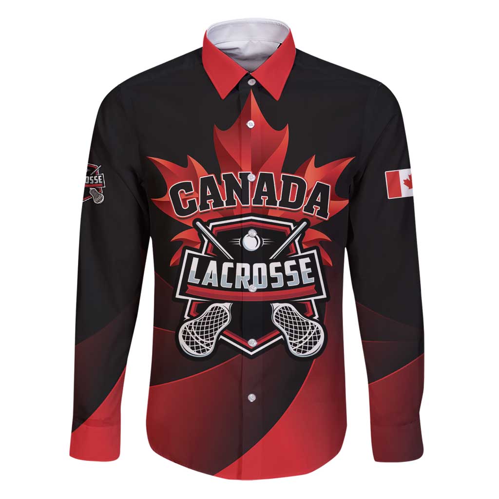 Custom Canada Lacrosse 2025 Family Matching Puletasi and Hawaiian Shirt Our Country and Our Game