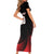 Custom Canada Lacrosse 2025 Family Matching Short Sleeve Bodycon Dress and Hawaiian Shirt Our Country and Our Game