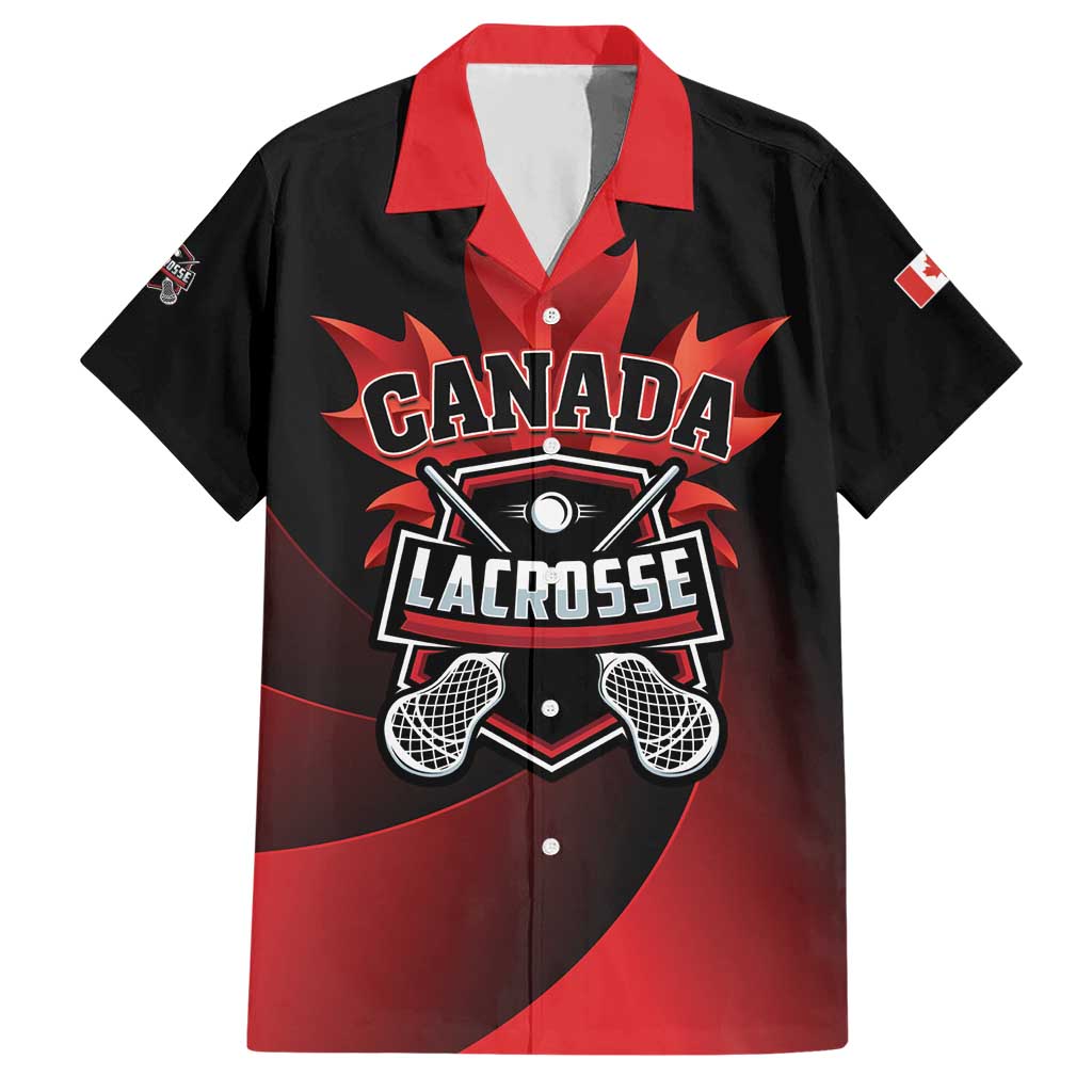 Custom Canada Lacrosse 2025 Hawaiian Shirt Our Country and Our Game