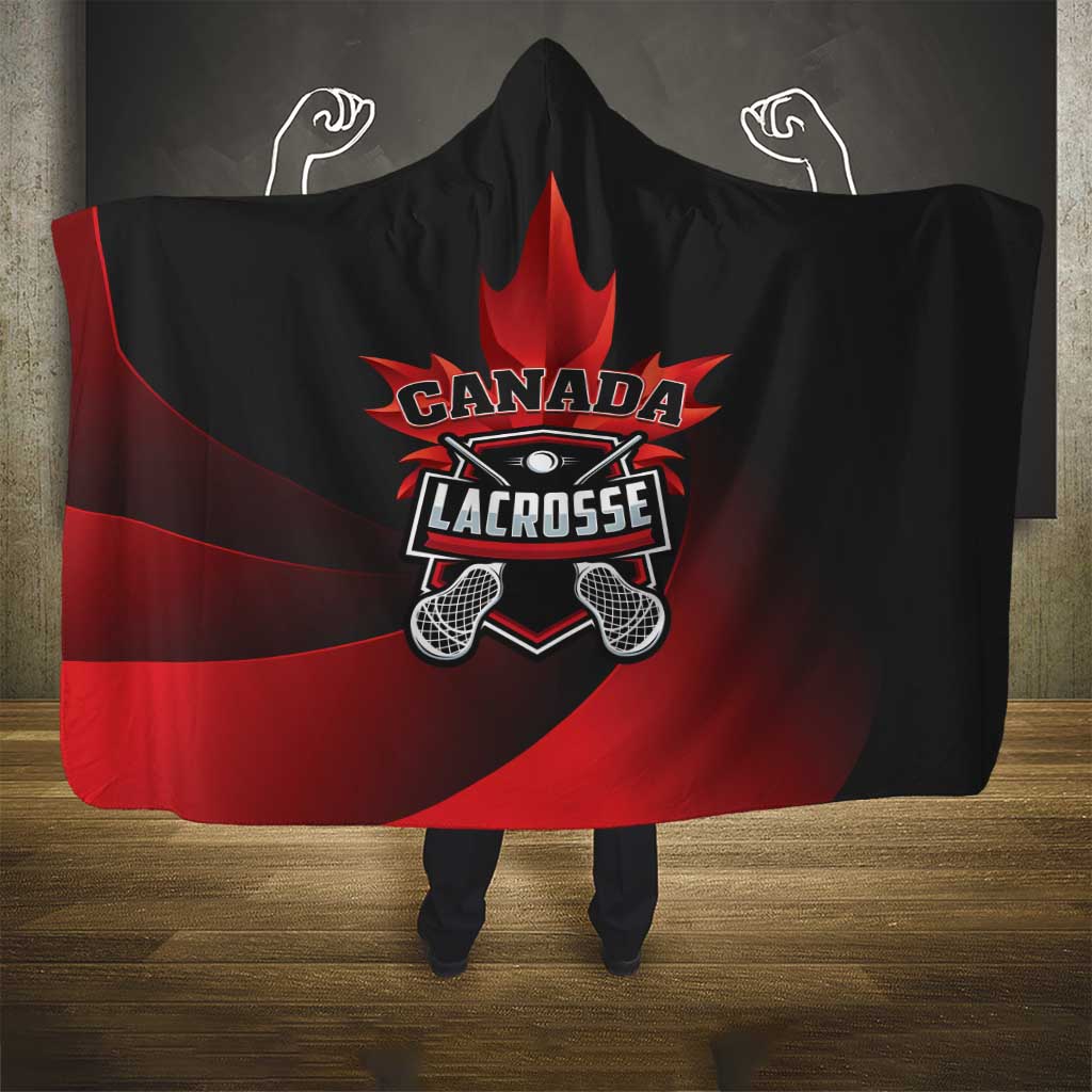 Canada Lacrosse 2025 Hooded Blanket Our Country and Our Game