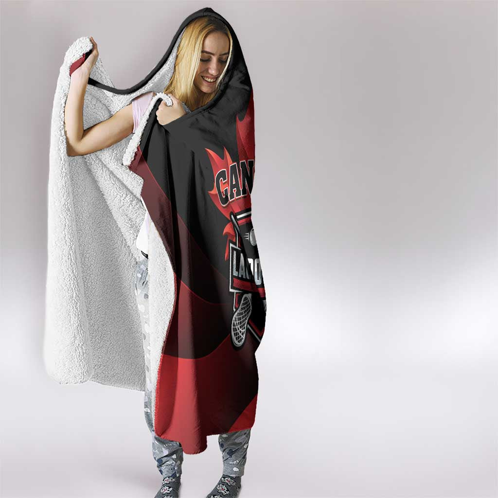 Canada Lacrosse 2025 Hooded Blanket Our Country and Our Game