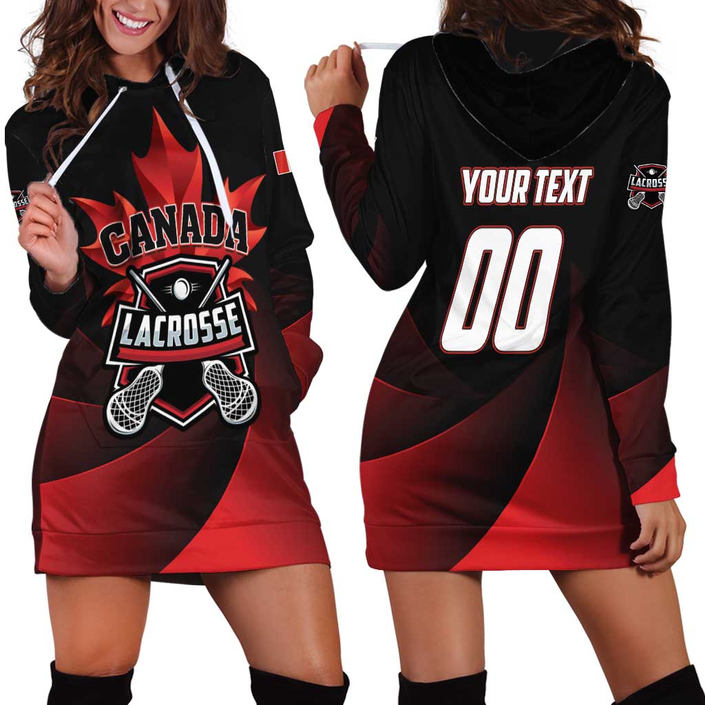 Custom Canada Lacrosse 2025 Hoodie Dress Our Country and Our Game