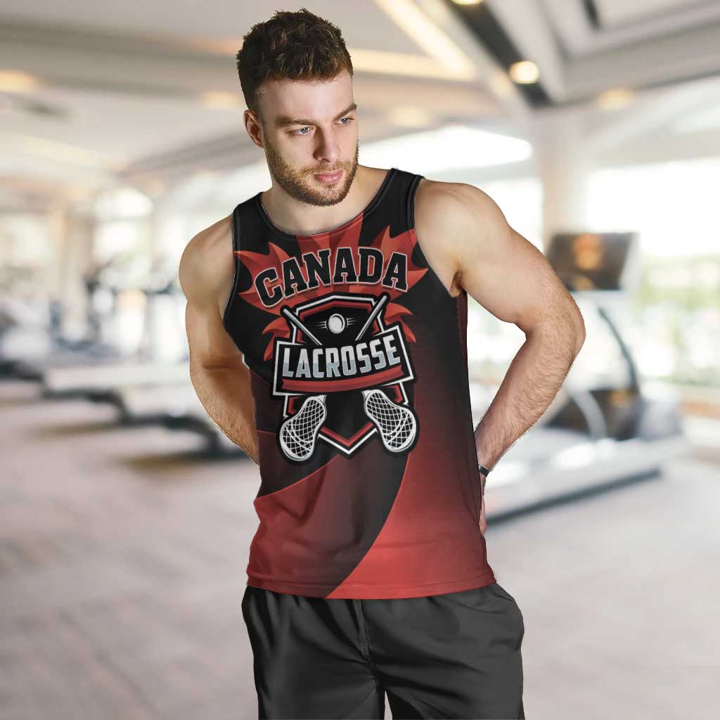 Custom Canada Lacrosse 2025 Men Tank Top Our Country and Our Game
