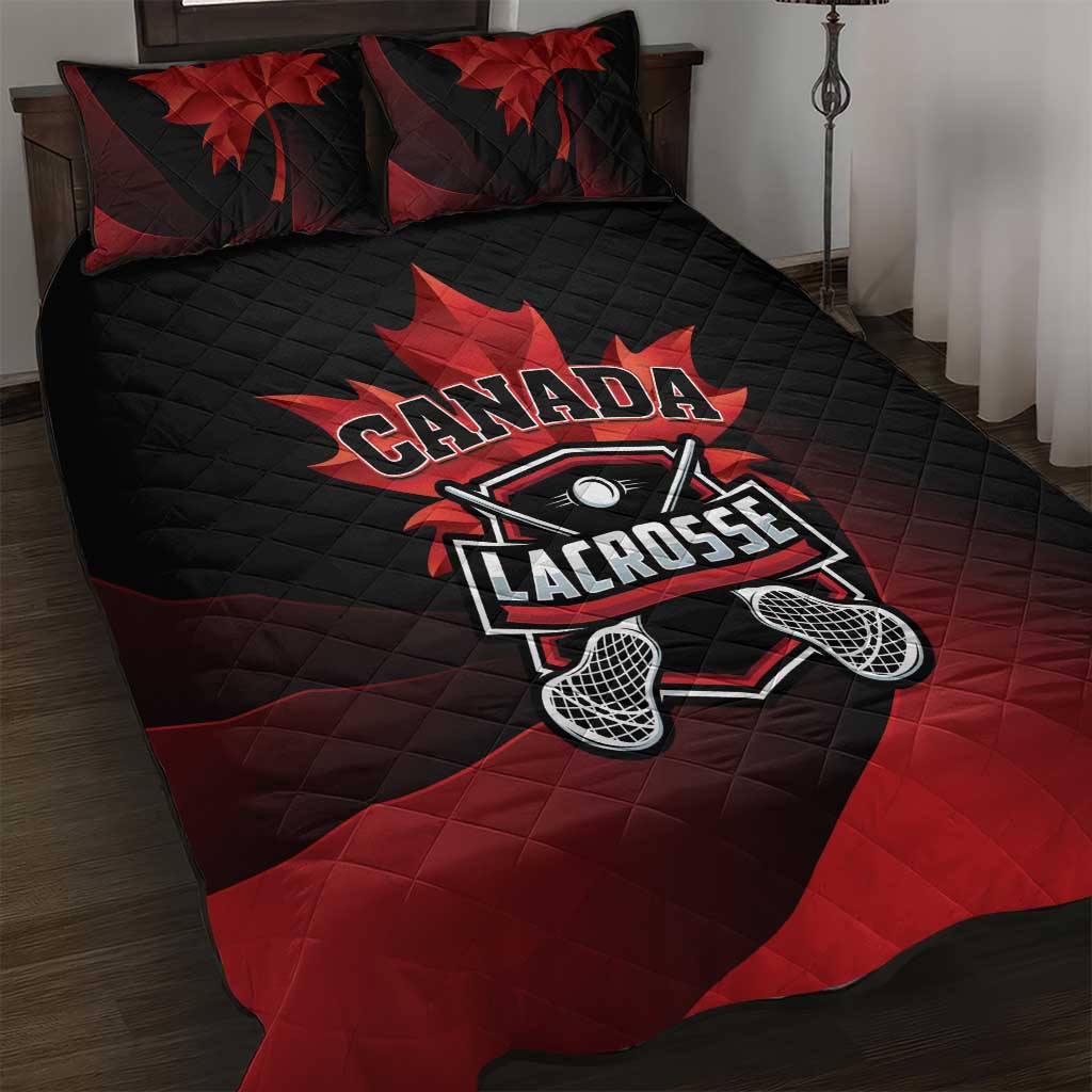 Canada Lacrosse 2025 Quilt Bed Set Our Country and Our Game