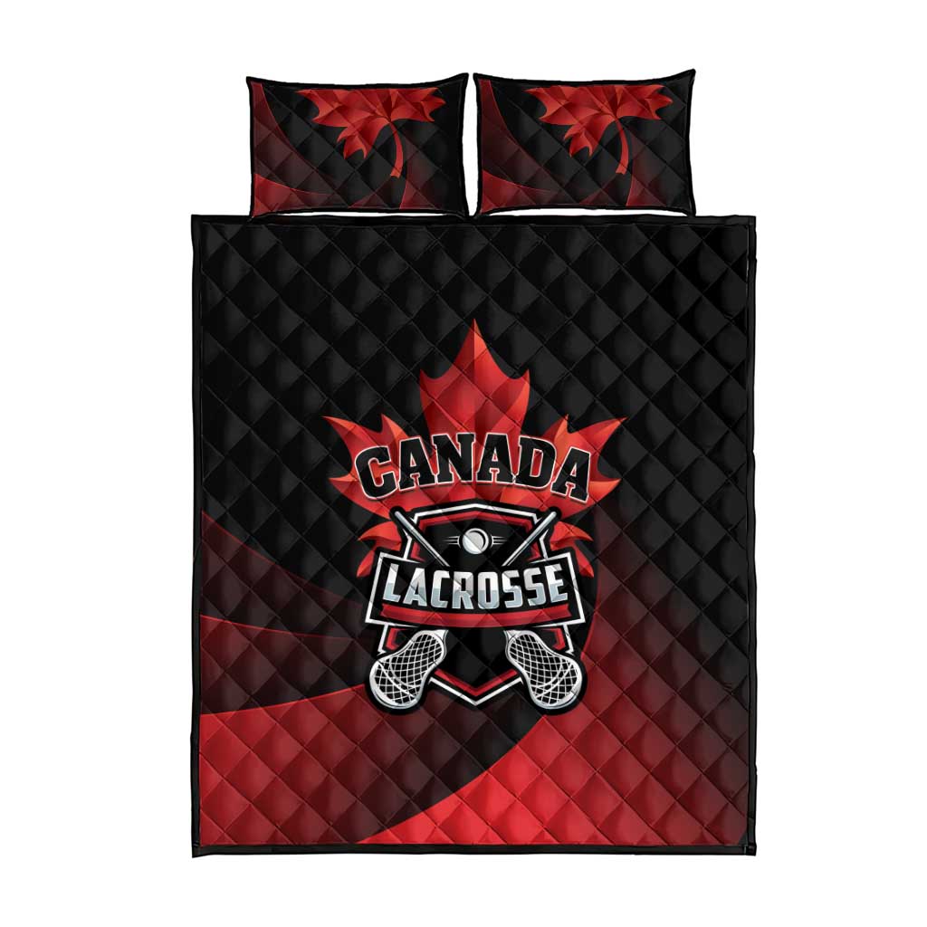 Canada Lacrosse 2025 Quilt Bed Set Our Country and Our Game