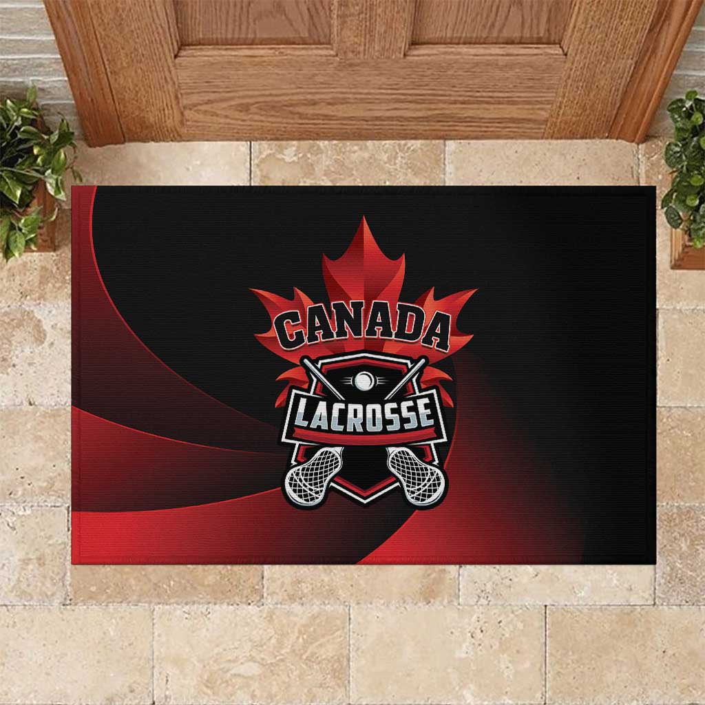 Canada Lacrosse 2025 Rubber Doormat Our Country and Our Game
