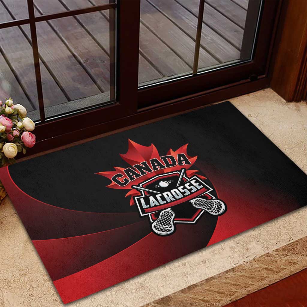 Canada Lacrosse 2025 Rubber Doormat Our Country and Our Game