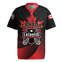 Custom Canada Lacrosse 2025 Rugby Jersey Our Country and Our Game